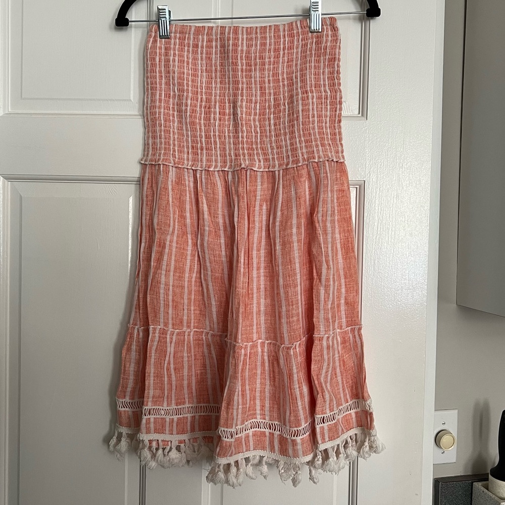 Smocked dress/cover up